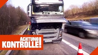 LKWPanne auf Autobahn Findet der Truckservice den Defekt  Achtung Kontrolle  kabel eins [upl. by Oniotna209]