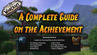 Complete Guide on the Stormsong and Dance Achievement in World of Warcraft [upl. by Esaertal155]