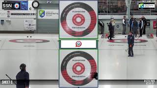 Masters Bonspiel 2025 Draw 2 Curling Stadium  North Bay Granite Club  Sheet C [upl. by Dnar]