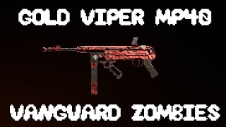 Vanguard Zombies Ultimate Gold MP40 Guide OUTDATED [upl. by Morse]