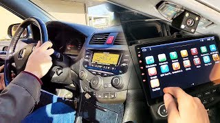 Como Instalar una Radio Android Auto con Camara Trasera  Kit Facil de Montar en el Coche [upl. by Heinrike]