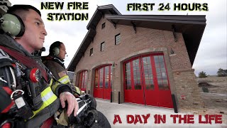 First 24 Hours in a New Fire Station  A Day in the Life [upl. by Ayr]