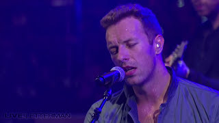 Coldplay  The Scientist Live on Letterman [upl. by Yruama417]