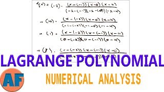 Lagrange Interpolating Polynomial  Easy Method [upl. by Worden627]