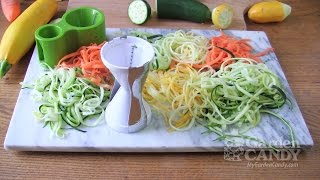 Garden Candy Vegetable Spiral Slicer Comparison [upl. by Helyn]