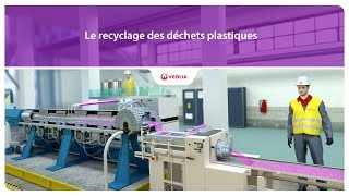 Le recyclage des déchets plastiques  Veolia [upl. by Bigg346]