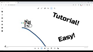 How to Make a Line Rider Track The Basics [upl. by Yesteb]