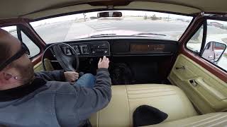 1979 Ford F150 Custom 351M 4 Speed 4x4 Driving Part 1 [upl. by Anaihk]