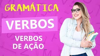 VERBOS VERBO DE AÇÃO  Profa Pamba [upl. by Merlina]