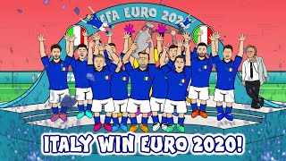 🏆Italy Win Euro 2020🏆 Italy vs England Final Penalty Shootout Penalties 32 11 Highlights [upl. by Eartha727]