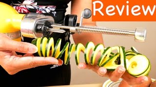 KitchenAid KSM1APC Spiralizer Attachment Review [upl. by Harak]