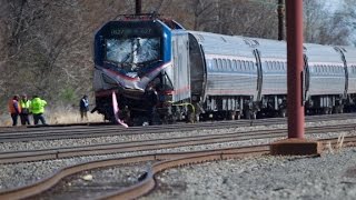 Two dead in Amtrak train derailment [upl. by Ierbua]