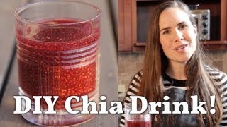 How to Make Your Own Chia Seed Drink [upl. by Perkins]