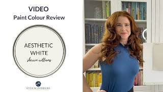 Paint Colour Review Aesthetic White Sherwin Williams SW 7035 [upl. by Yecaj]