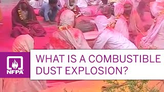 What Is a Combustible Dust Explosion [upl. by Boffa]