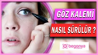 Göz Kalemi Nasıl Sürülür [upl. by Mag218]