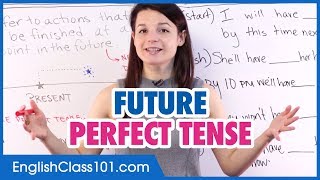 The Future Perfect Tense  Statements  Basic English Grammar [upl. by Rivera]