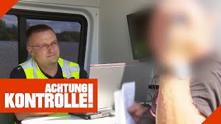 LKW mit 110 kmh  quotDas ist ein Spitzenwertquot  Achtung Kontrolle  Kabel Eins [upl. by Leruj]