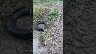 Clever Culvert Cleaning Method  ViralHog [upl. by Deckert]