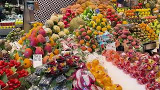 Boqueria market Barcelona [upl. by Kral846]