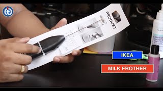 IKEA MILK FROTHER Review amp Battery Installation [upl. by Theall301]