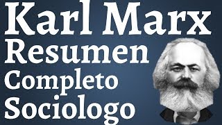 La Sociologia de Karl Marx [upl. by Dinnage]