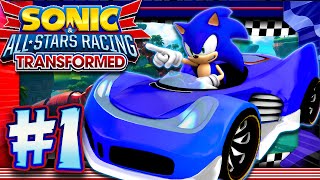 Sonic amp All Stars Racing Transformed PC Part 1 Dragon Cup 1440p 60FPS [upl. by Alberta]