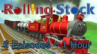 Cartoon Trains  1 Hour of Fun Adventures [upl. by Eiramllij389]