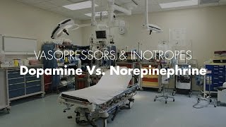 Dopamine vs Norepinephrine  Vasopressors amp Inotropes [upl. by Coletta957]