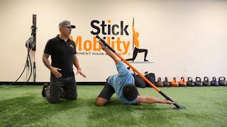 Stick Mobility  Back Exercise  1 Short Slider [upl. by Assyram]