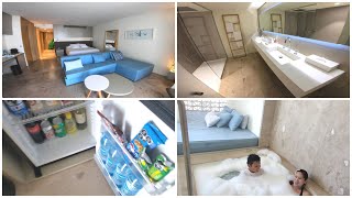 Finest Playa Mujeres Junior Suite Room Tour 4K [upl. by Cirre]