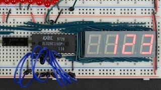 Build an 8bit decimal display for our 8bit computer [upl. by Eetak]