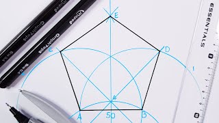 How to draw a Pentagon [upl. by Vernita]