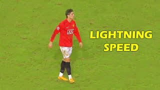 Cristiano Ronaldos LEGENDARY Speed at Manchester United [upl. by Etnauj]