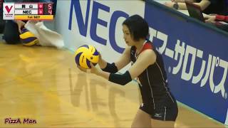 10 Jan 16 Sarina Koga vs Okayama Seagulls V League [upl. by Callie]