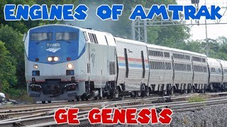 Engines of Amtrak  GE Genesis [upl. by Attayek]