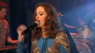 Leighton Meester Singing Somebody To Love Live [upl. by Otanod342]