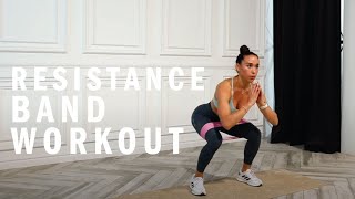 15 Minute Lower Body Resistance Bands Workout  adidas [upl. by Nirrek]