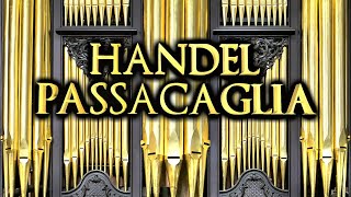 HANDEL  PASSACAGLIA  SUITE NO 7 G MINOR HWV 432  ORGAN SOLO  JONATHAN SCOTT [upl. by Parcel892]