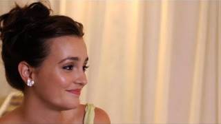 Leighton Meester Shares Her Top Beauty Tips [upl. by Neerehs]