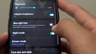 Samsung Galaxy S9 How to Change to White or Black Background Theme [upl. by Fahy]