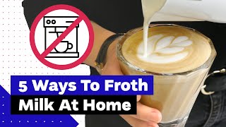 How To Froth Milk At Home Best Milk Frothers Review [upl. by Einahpets461]