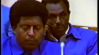 Ethiopia Col Mengistu on tv 1991 [upl. by Yelrahc]