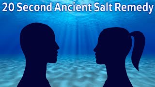 20 Second Ancient Salt Remedy Every Body Needs  Dr Alan Mandell DC [upl. by Rosalind414]