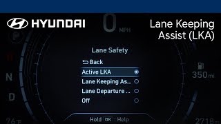 How Lane Keeping Assist Works  Hyundai [upl. by Gearard]