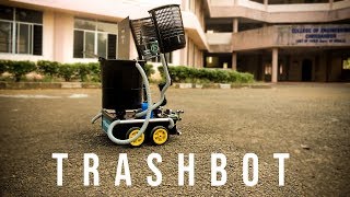 AUTONOMOUSMANUAL TRASH COLLECTIONSEGREGATION ROBOT WITH IOT TECHNOLOGY [upl. by Ivel160]