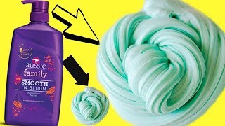 Shampoo TWO Ingredient Slime No GLUE DIY DIY Shampoo Baking Soda Slime [upl. by Twelve]