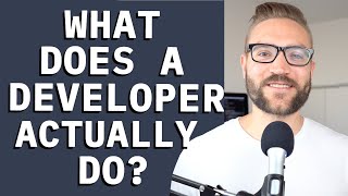 What do I ACTUALLY do as a Software Developer [upl. by Yrellih]