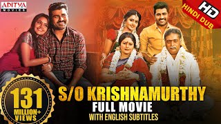 SO Krishnamurthy Sathamanam Bhavathi Hindi Dubbed Full Movie  Sharwanand Anupama Parameswaran [upl. by Sundberg]