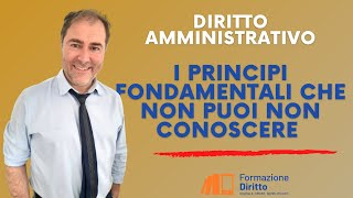 DIRITTO AMMINISTRATIVO I Principi Fondamentali [upl. by Ylremik384]